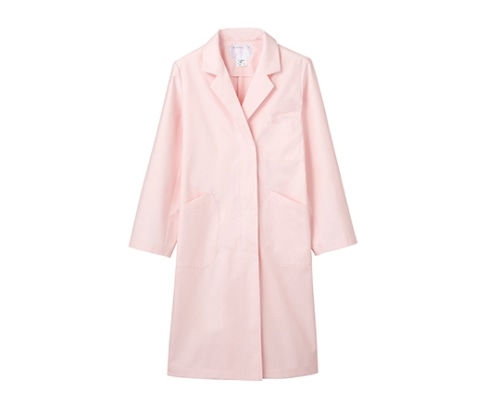 住商モンブラン 女子診察衣S 長袖 ピンク 71-065 M 1枚（ご注文単位1枚）【直送品】