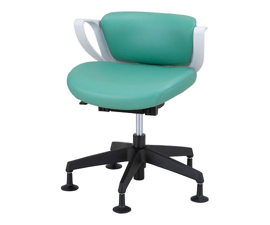 ナビス（アズワン） 患者用いす ピコラ スペーサー脚 グリーン KK-2G 1個（ご注文単位1個）【直送品】