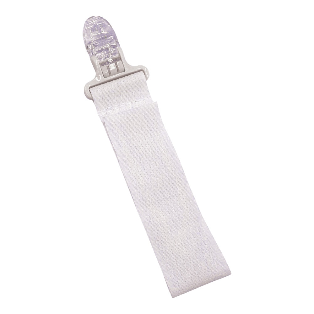 日本衛材 NEクリップ（チューブ等固定用クリップ）ホワイト 5本入 NE-2196 1袋（ご注文単位1袋）【直送品】