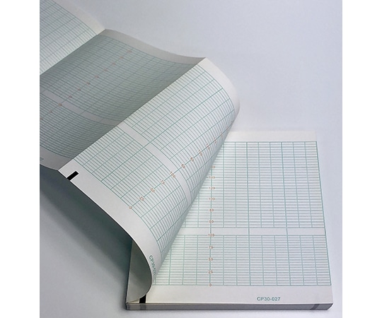 ちばら 分娩監視用記録紙 幅152mm×長30m/折150mm（折り畳み型・単色刷） 20冊入 CP30-027 1箱（ご注文単位1箱）【直送品】