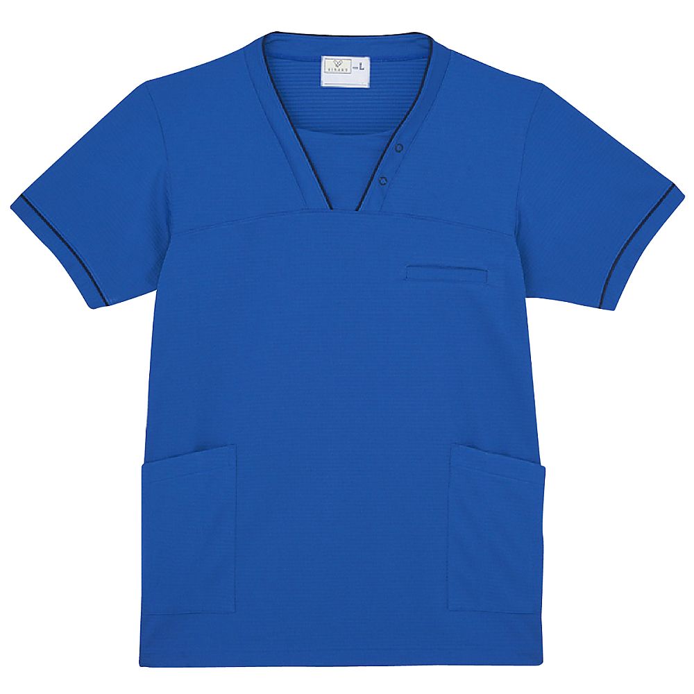 KIRAKU（トンボ） ケアスクラブ ロイヤルブルー 4L（身丈82cm） CR216-85 4L 1枚（ご注文単位1枚）【直送品】