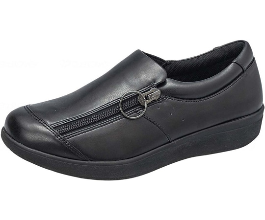 ムーンスター ウェルル02 オールブラック 23.0cm 02 1足(ご注文単位1足)【直送品】