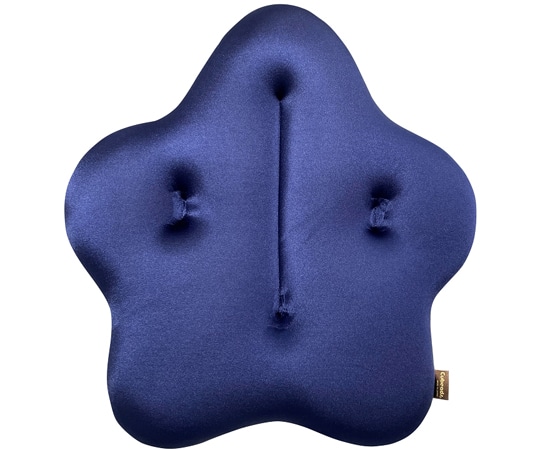 龍野コルク工業 CuCuエクボ(腰楽クッション)藍 1個(ご注文単位1個)【直送品】