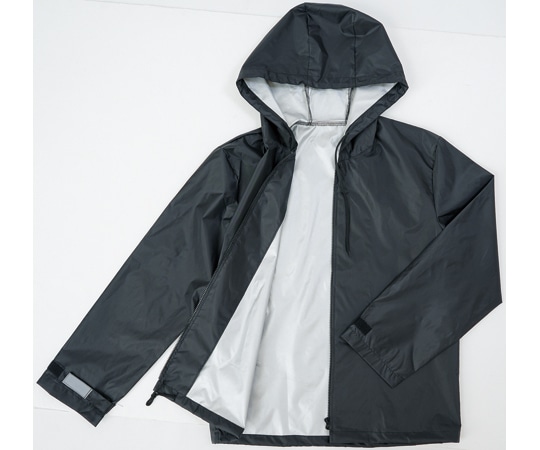 サンファミリー 発汗シェイプエクササウナスーツ ブラック M 1-00247-001 1セット（ご注文単位1セット）【直送品】