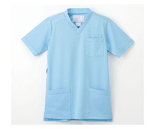 ナガイレーベン 男女兼用上衣 ライトブルー BL RF5032 1枚（ご注文単位1枚）【直送品】