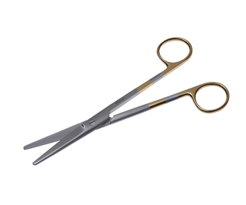 日本フリッツメディコ T/Cエクセル・メーヨ剪刀 17cm 直 B220-17XE 1個（ご注文単位1個）【直送品】