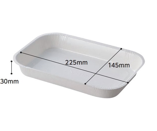 日昭産業 ディスポトレー L 1セット（100枚×5箱入） 13002 1セット（ご注文単位1セット）【直送品】