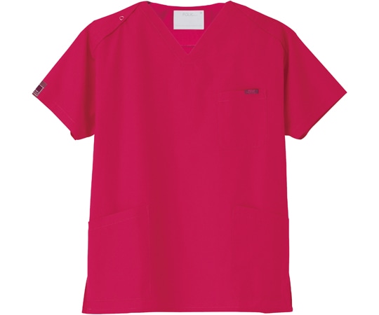 フォーク スクラブ レッド S 7000SC-8 1枚（ご注文単位1枚）【直送品】