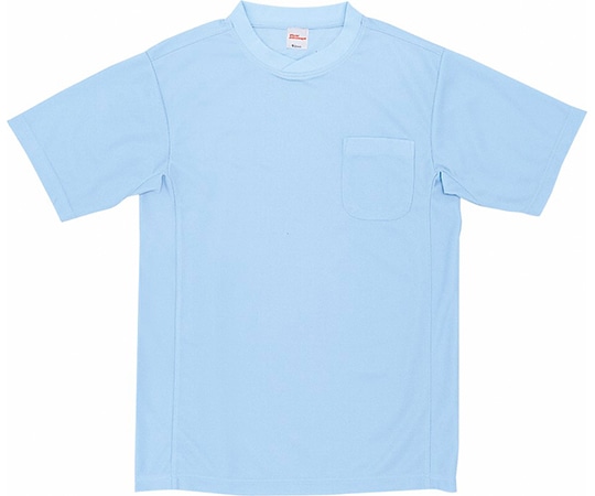 WHISEL（自重堂） 半袖Tシャツ サックス S 47684 1枚（ご注文単位1枚）【直送品】