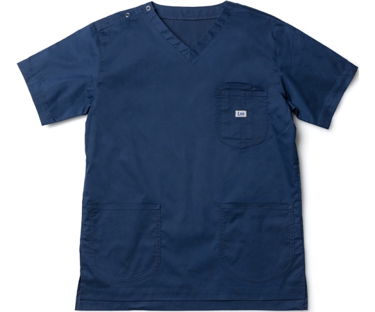 Lee ユニセックススクラブ ネイビー XL  1枚（ご注文単位1枚）【直送品】