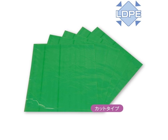 CML パラフィンシート(グリーン) 200枚(32ミクロン) P050410 1箱(ご注文単位1箱)【直送品】