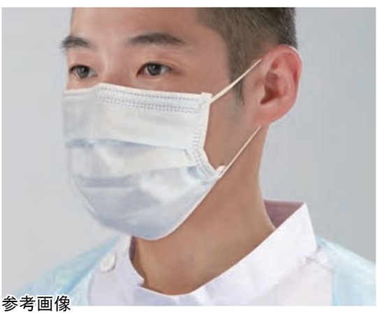 オオサキメディカル プロフェッショナルマスクI ゴム紐 フリー ブルー 50枚入  1箱（ご注文単位1箱）【直送品】