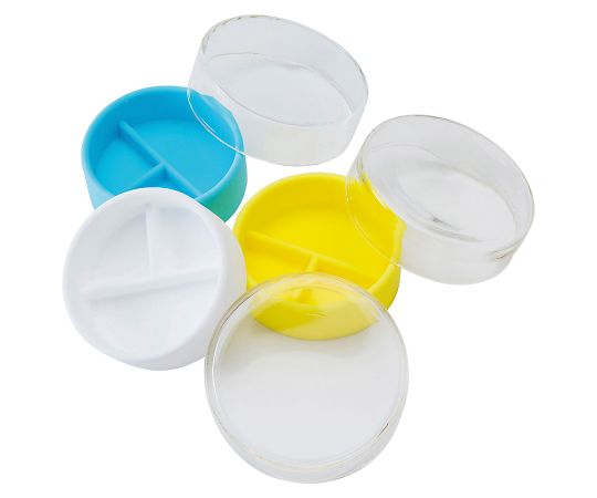 堀内製作所 シリコン三割シャーレ ブルー S-07/B 1個（ご注文単位1個）【直送品】