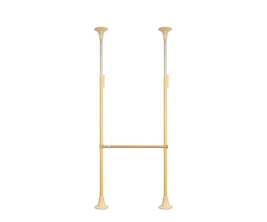 DIPPERホクメイ ベスポジBPZ 丸ベース レギュラーH型 伸縮 固定900-1200 セット BPZ-H2500-11 1個（ご注文単位1個）【直送品】