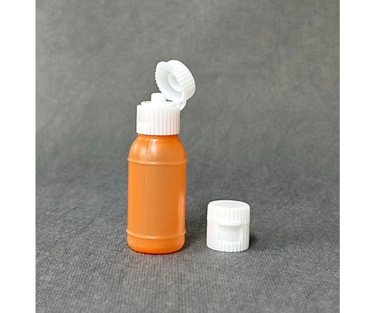 馬野化学容器 ワンタッチキャップ 滴下容器 15mL 茶 100個 7-5 1袋(ご注文単位1袋)【直送品】