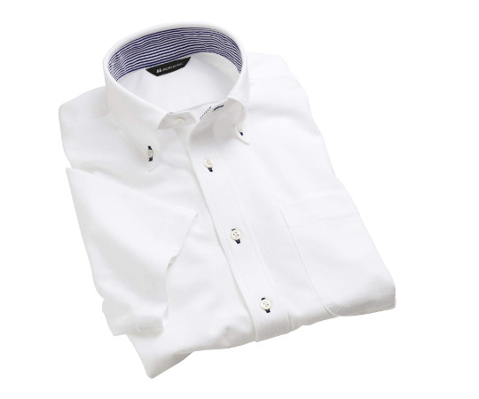 住商モンブラン ニットシャツ 兼用 半袖 白 SSS ZK2712-2CB 1枚（ご注文単位1枚）【直送品】