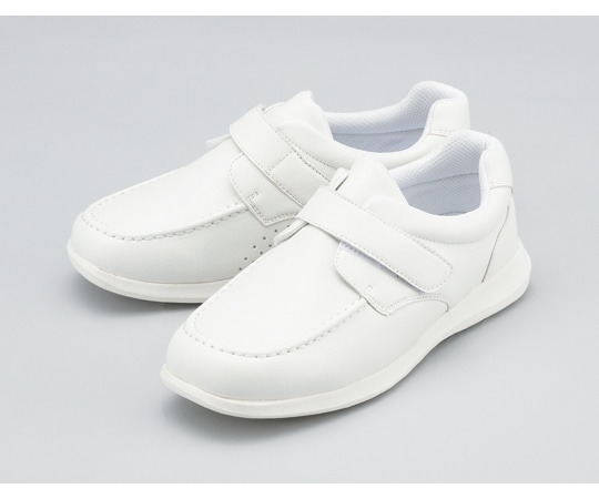 マリアンヌ製靴 ライト!ホワイト 28.0cm マジックタイプメッシュ無し 3790E 1足(ご注文単位1足)【直送品】