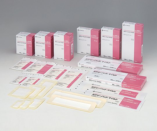 ニチバン カテリーパッドマイルド 120×120mm 1箱（15枚入） No.1212 1箱（ご注文単位1箱）【直送品】