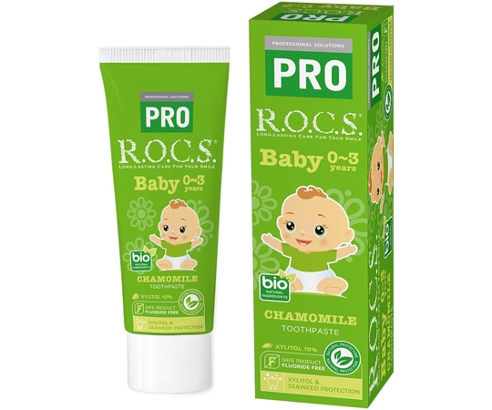アズワン ロックスPRO歯みがき ベビー カモミール 30-01-016 1個（ご注文単位1個）【直送品】