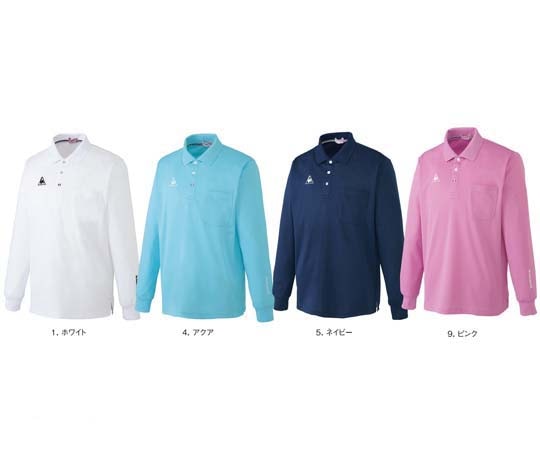 ルコックスポルティフ ナガソデポロシャツ 9 ピンク SS UZL8029L 1枚（ご注文単位1枚）【直送品】