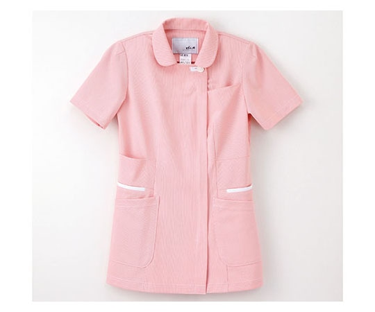 ナガイレーベン 女子上衣 ピンク LL LX4012 1枚（ご注文単位1枚）【直送品】