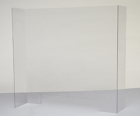 光 飛沫感染防止 PET製パネル 65×65cm 4個入 HVBP6515 1箱(ご注文単位1箱)【直送品】