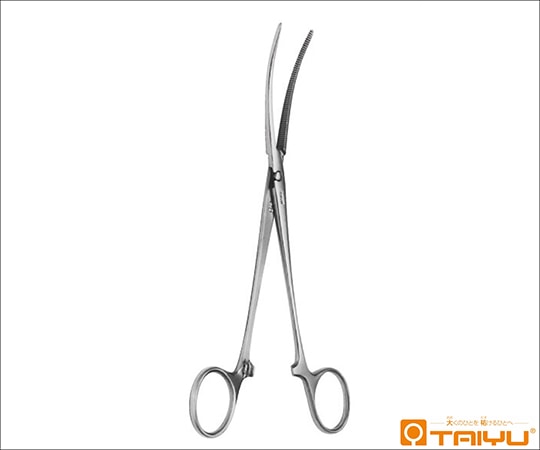 TAIYU（大祐医科工業） 京大式ケリー鉗子 反 無鈎 ハズシ 全長19cm TY-443B 1本（ご注文単位1本）【直送品】
