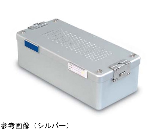 日本フリッツメディコ 滅菌ミニコンテナー L ブルー F440-10 1個（ご注文単位1個）【直送品】