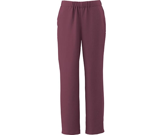 オンワード スクラブパンツ ワイン L PR-5005 1枚(ご注文単位1枚)【直送品】