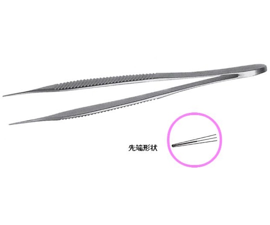 Leprex アドソン型無鈎ピンセット 120mm LMA-68 1個（ご注文単位1個）【直送品】