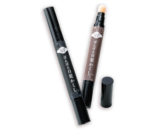 グリム 生え際専用 ぽんぽん白髪かくし ナチュラルブラック  1個（ご注文単位1個）【直送品】