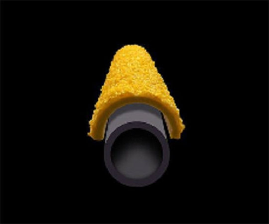 セーフラン安全用品 SAFEGUARD はしご用滑り止めカバー ラウンド型 12097 1枚（ご注文単位1枚）【直送品】