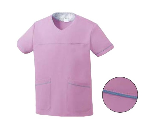 MICHEL KLEIN（ミッシェルクラン） スクラブ[男女兼用] ラベンダー LL ソフトストレッチラチネ MK-0065 1着（ご注文単位1着）【直送品】