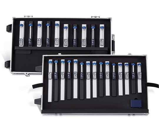 SUZUKI トーンチャイム 基本セット クロマチック 25音 HB-250N 1セット（ご注文単位1セット）【直送品】