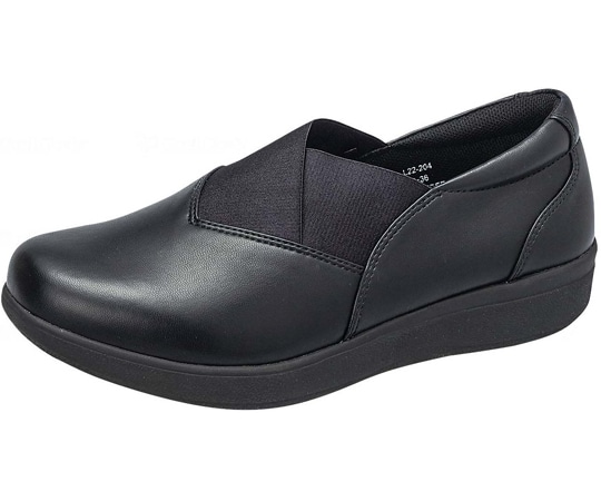 ムーンスター ウェルル01 オールブラック 22.5cm 01 1足（ご注文単位1足）【直送品】