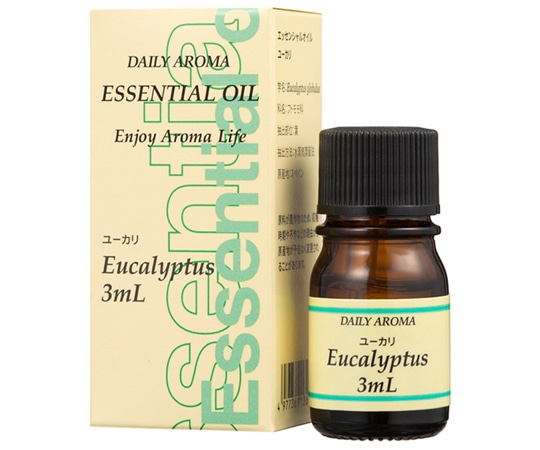 デイリーアロマジャパン エッセンシャルオイル ミニ ユーカリ 3mL 13641 1個(ご注文単位1個)【直送品】
