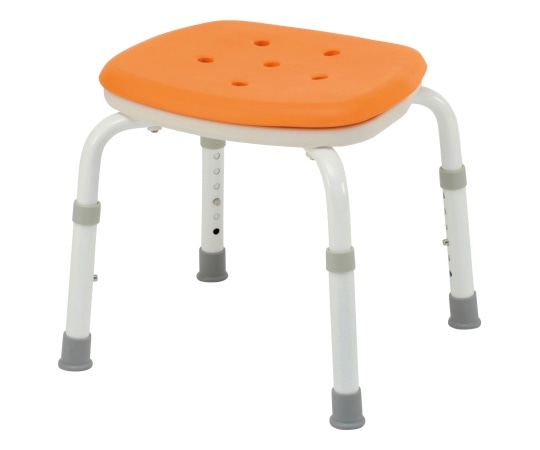 パナソニックエイジフリー シャワーチェア ユクリア コンパクトスツールN オレンジ PN-L41021D 1個（ご注文単位1個）【直送品】