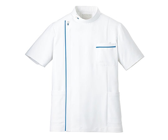 オンワード ジャケット メンズ ホワイト×スカイブルー S BR-4009 1枚（ご注文単位1枚）【直送品】