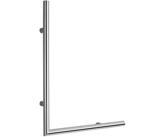 リラインス ニギリバーL型Rタイプ 六角タッピングネジ6mm付 Φ32×700×500 R4607R-700x500 1個（ご注文単位1個）【直送品】