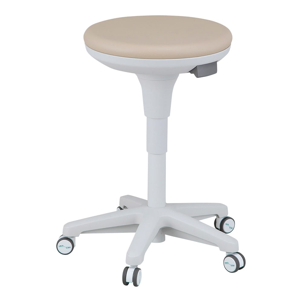 ナビス（アズワン） サスティナブルセレクトチェア（キャスター仕様）ベージュ NVHC-BEG 1個（ご注文単位1個）【直送品】