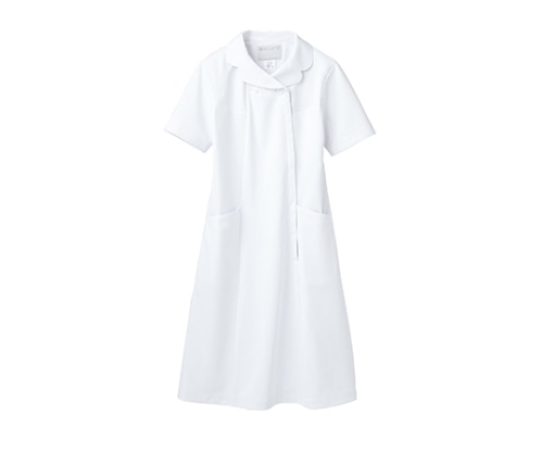 住商モンブラン ナースワンピース 半袖 白 73-1772 LL 1枚（ご注文単位1枚）【直送品】