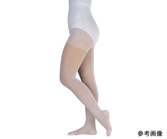 アルケア アンシルクR・2 ブライト パンティーストッキング（つま先あり） ホワイト M 18582 1箱（ご注文単位1箱）【直送品】