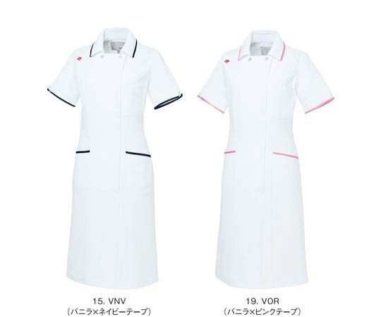 ルコックスポルティフ カンゴイワンピース 19 バニラ×ピンクテープ UEL UQW0018 1枚（ご注文単位1枚）【直送品】