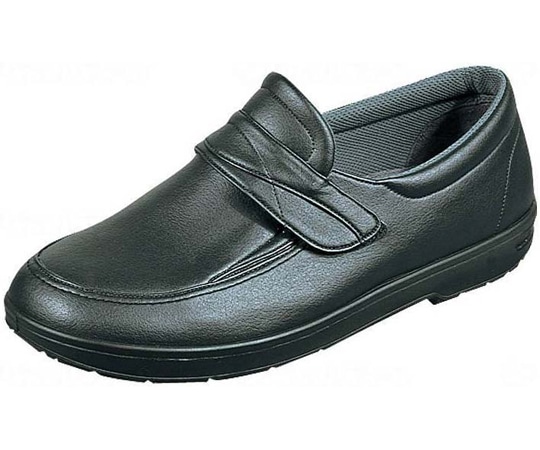 ムーンスター らくらくM001 ブラック 24.0cm M001 1足（ご注文単位1足）【直送品】