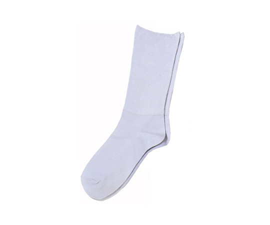 神戸生絲 ふくらはぎ楽らくソックス 婦人 春夏用 ライトグレー 3950 ライトグレー 1足(ご注文単位1足)【直送品】
