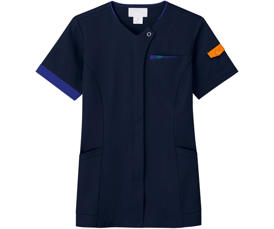 フォーク ジップスクラブR ダークネイビー×ミディアムブルー M 7088SC-7 1枚（ご注文単位1枚）【直送品】