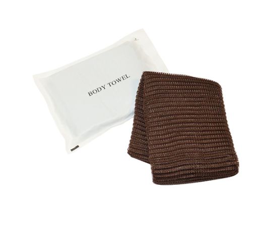 三和 ボディタオル ブラウン 500個入 SJB-1M-BR 1箱（ご注文単位1箱）【直送品】