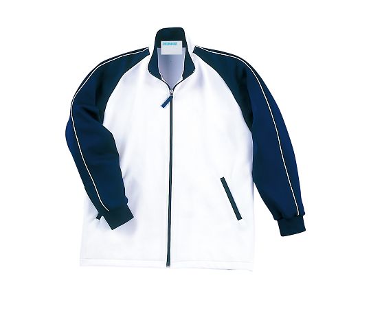 KAZEN ケアジャケット ネイビー S 242-11 S 1枚(ご注文単位1枚)【直送品】