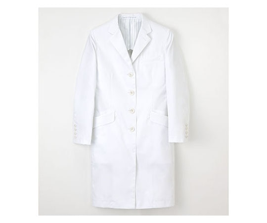 ナガイレーベン 女子シングル診察衣 ホワイト LL FD4040 1枚（ご注文単位1枚）【直送品】