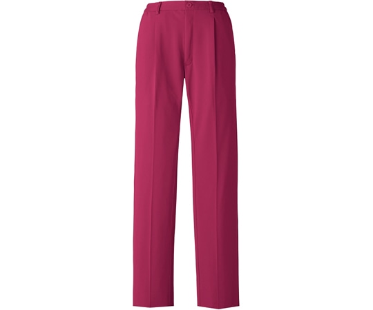 ミドリ安全 作業服 レディース メディカルウェア ベルデクセル ワンタックパンツ VEM76T下 ワイン LLサイズ VEM76T-SITA-LL 1着(ご注文単位1着)【直送品】